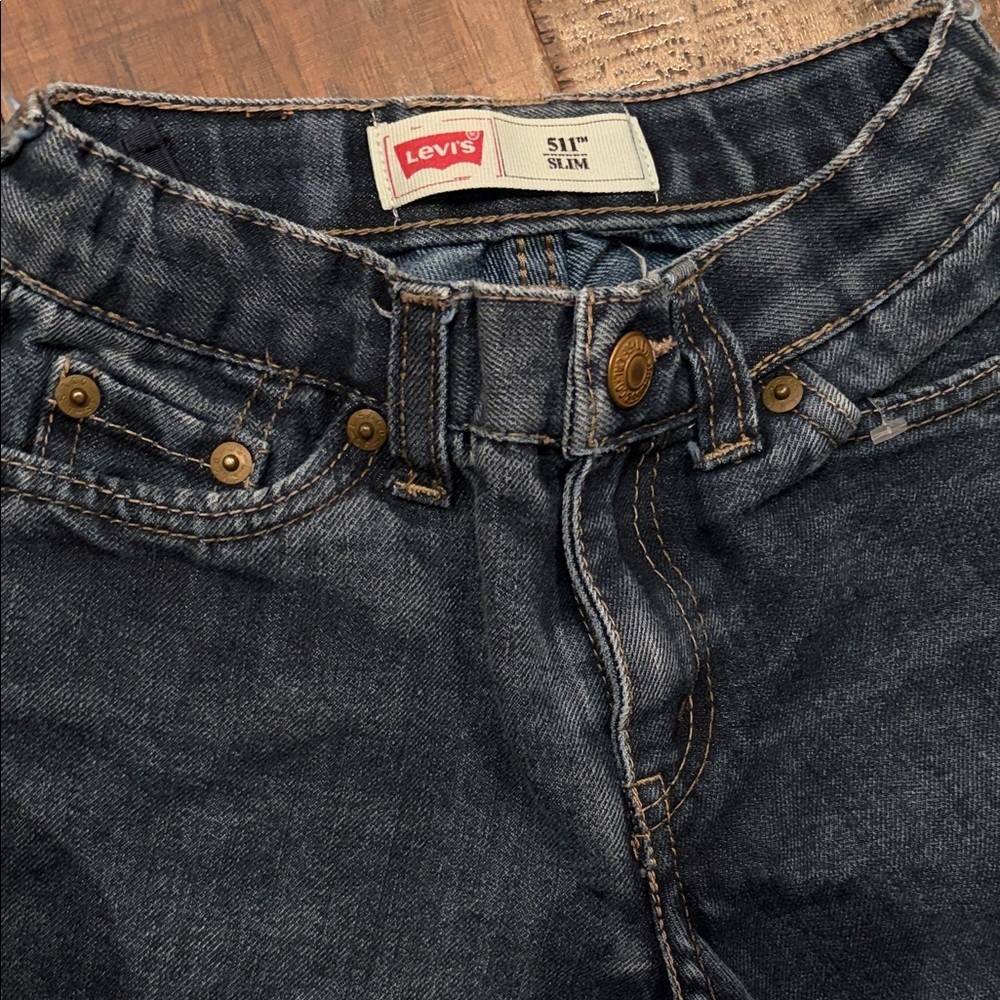 Levi's Kids 511 Slim Jeans— Size 7 Regular - Picture 2 of 6